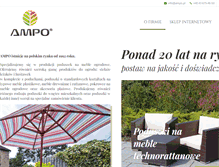 Tablet Screenshot of ampo.pl
